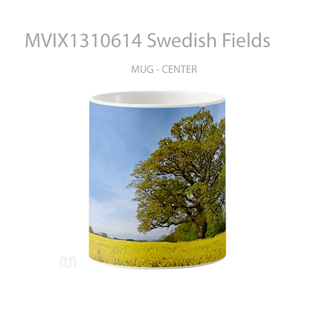 Mug Swedish Fields Gelas Pemandangan Alam