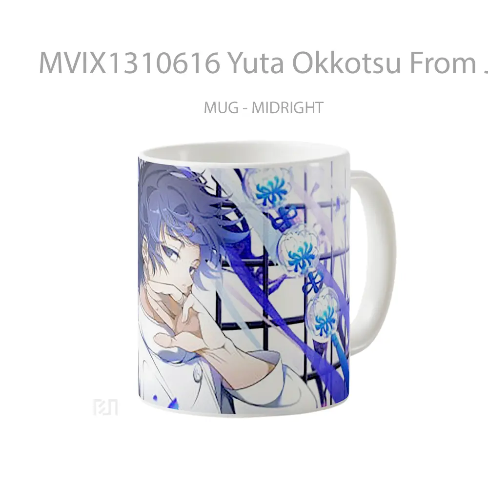 Mug Yuta Okkotsu From Jujutsu Kaisen Gelas Keramik Unik - All-side / Desain