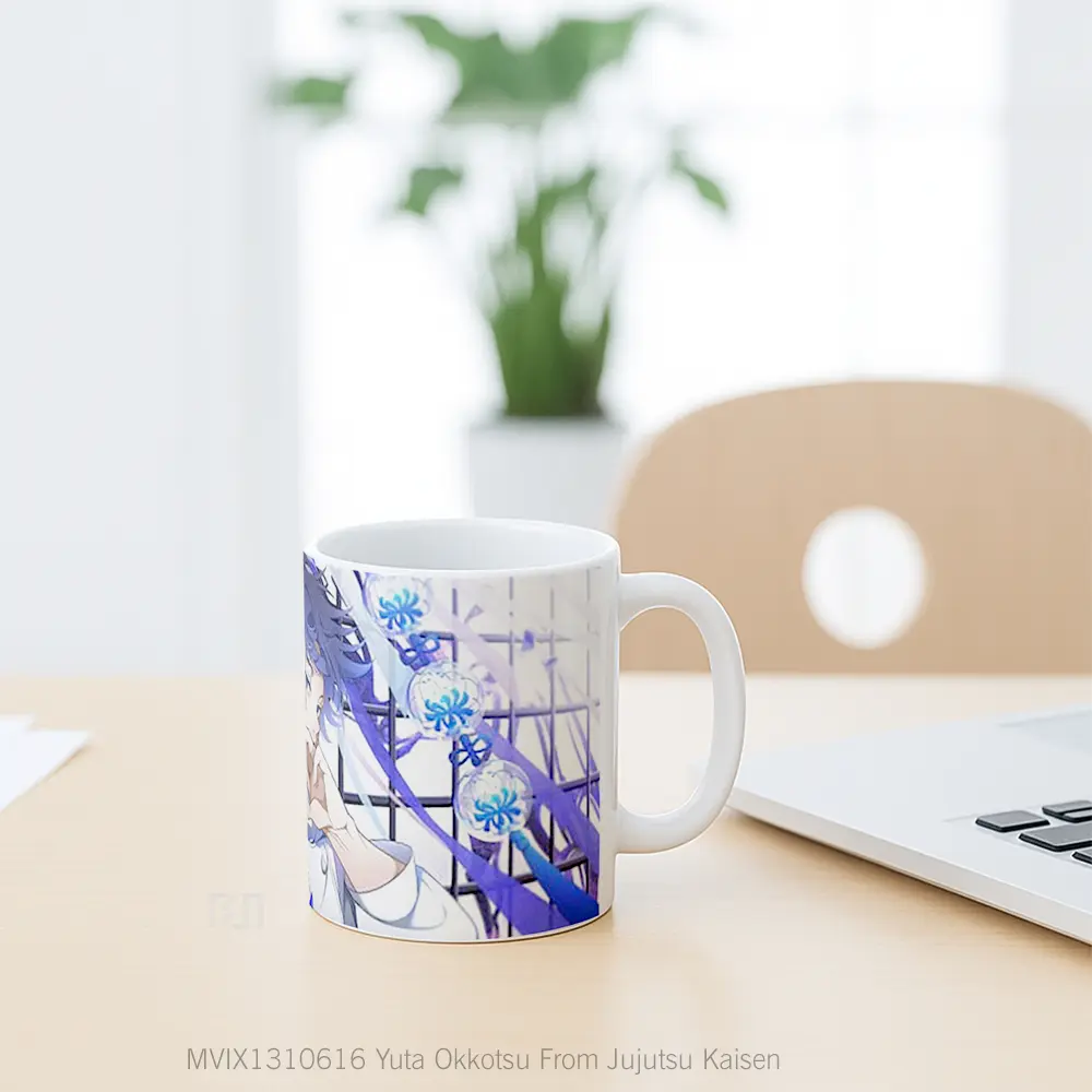 Mug Yuta Okkotsu From Jujutsu Kaisen Gelas Keramik Unik - All-side / Desain