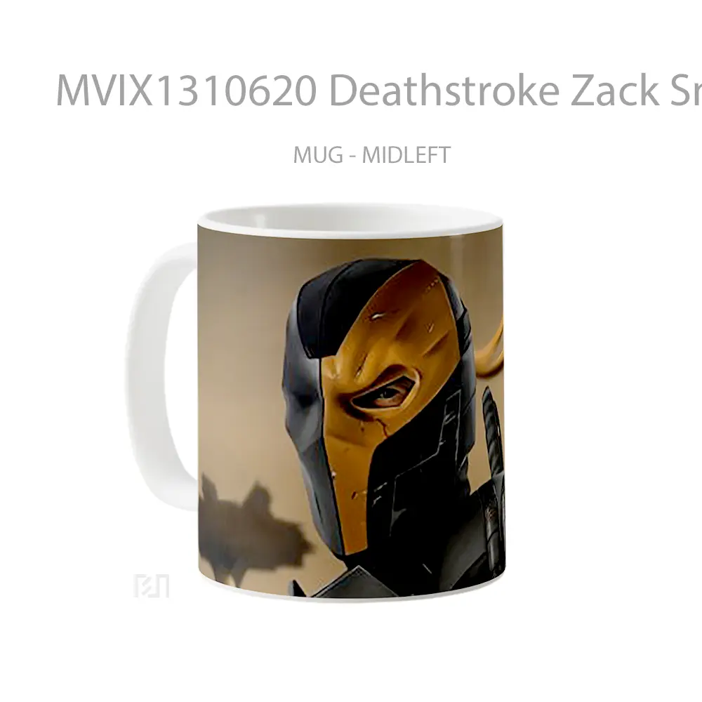 Mug Deathstroke Zack Snyder Justice League 2021 Gelas Superhero - All-side / Desain