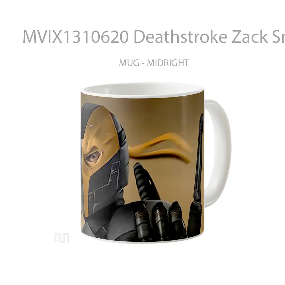 Mug Deathstroke Zack Snyder Justice League 2021 Gelas Superhero - All-side / Desain