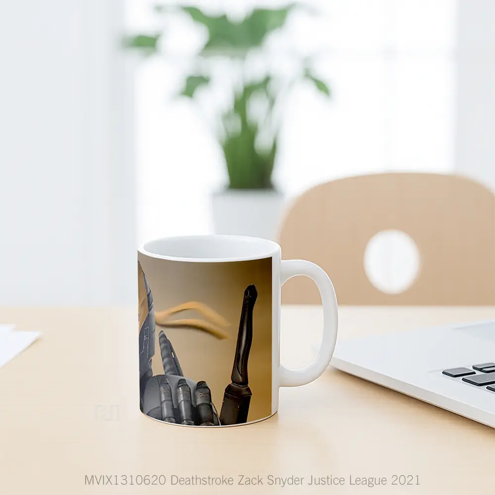 Mug Deathstroke Zack Snyder Justice League 2021 Gelas Superhero - All-side / Desain