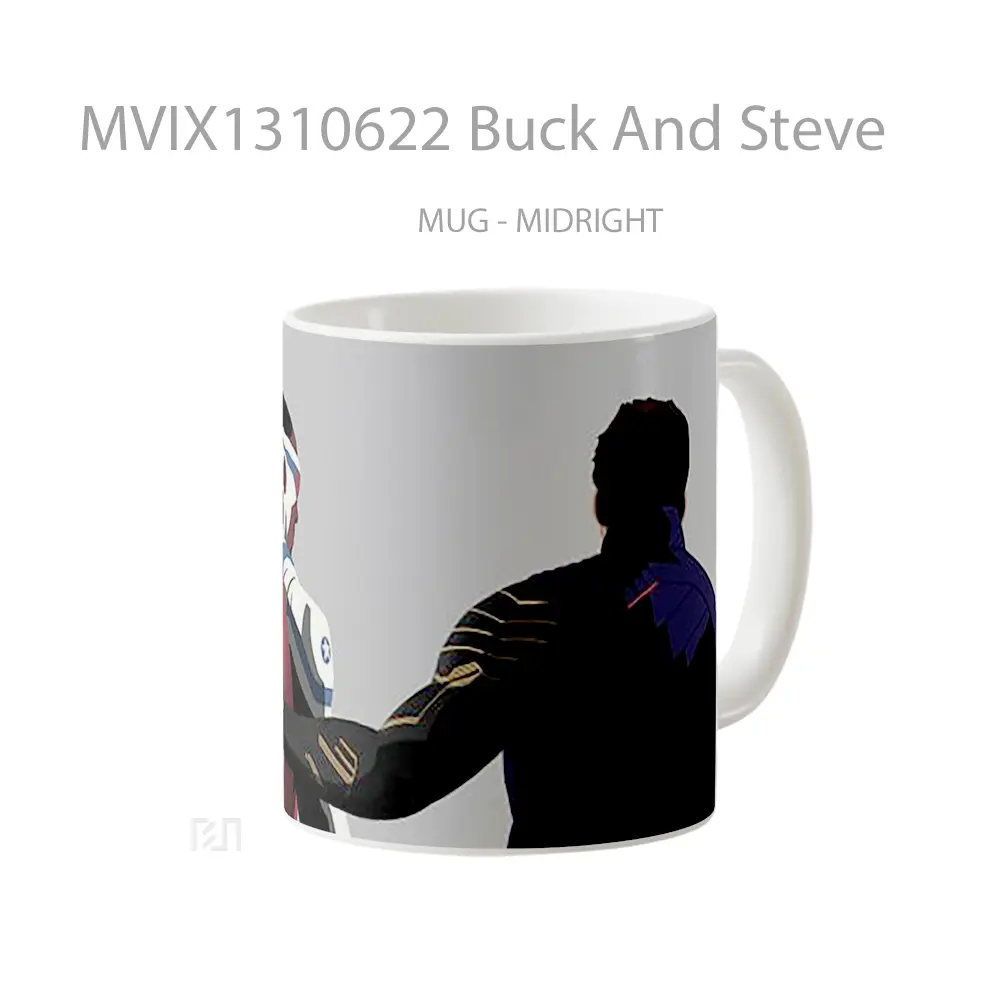 Mug Buck And Steve Gelas Keramik Unik - All-side / Desain