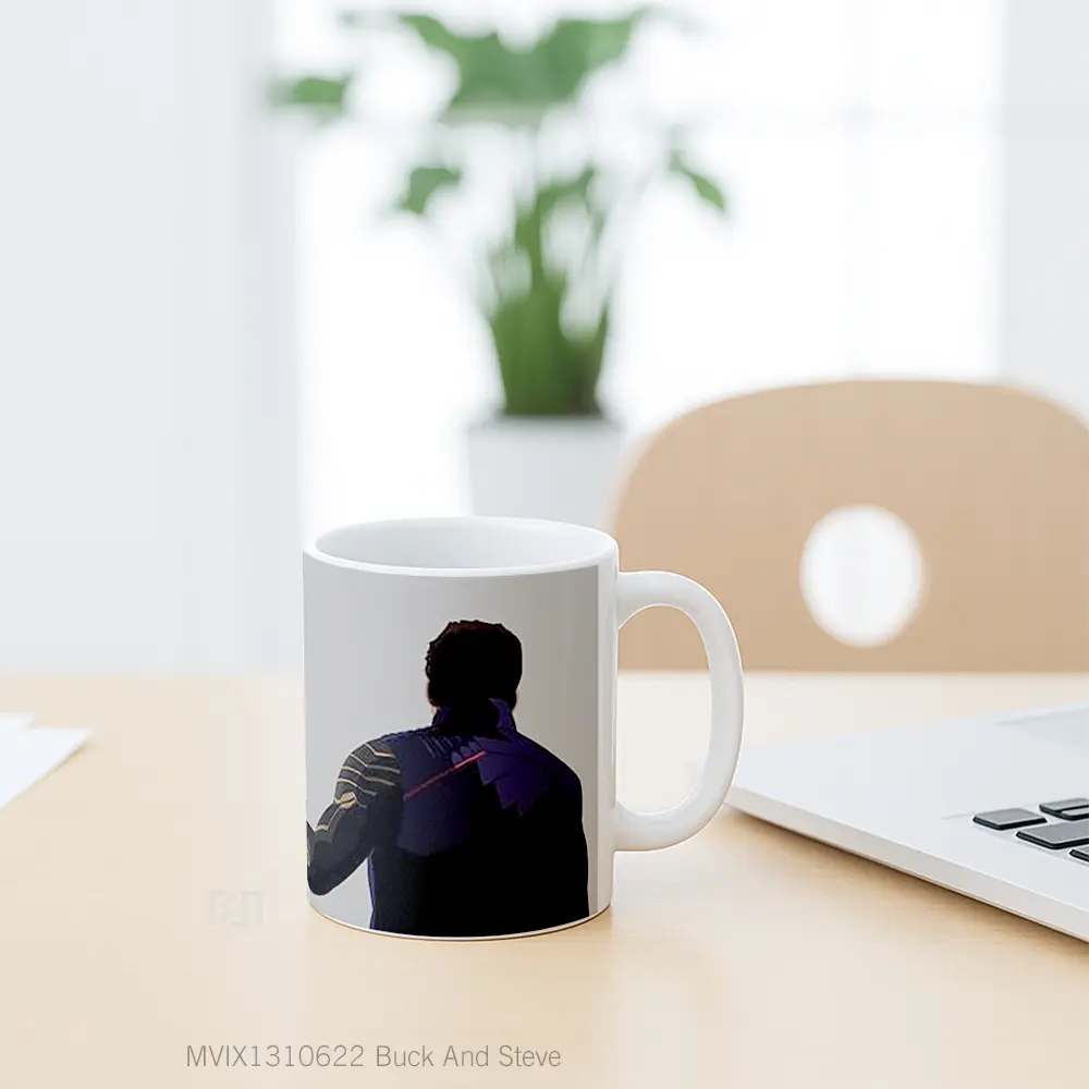 Mug Buck And Steve Gelas Keramik Unik - All-side / Desain