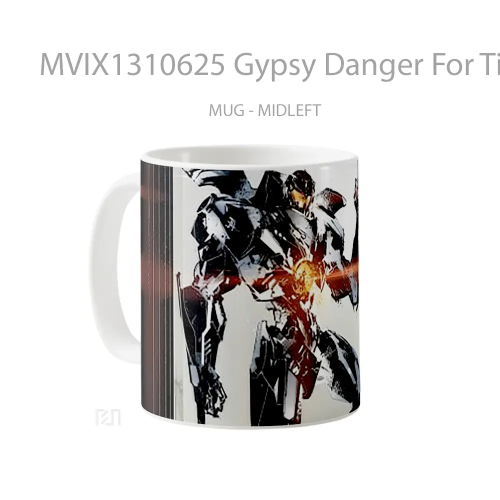 Mug Gypsy Danger For Titans Of The Pacific Gelas Keramik Unik - All-side / Desain