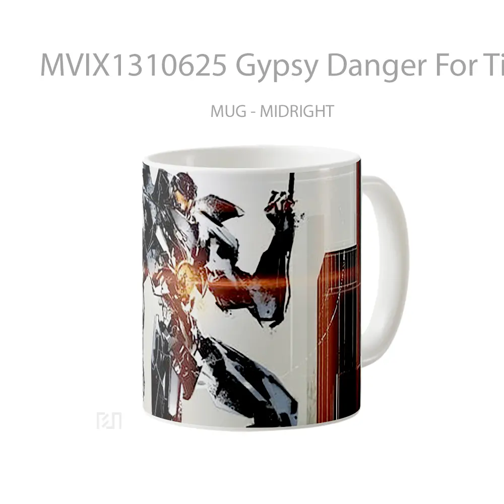 Mug Gypsy Danger For Titans Of The Pacific Gelas Keramik Unik - All-side / Desain