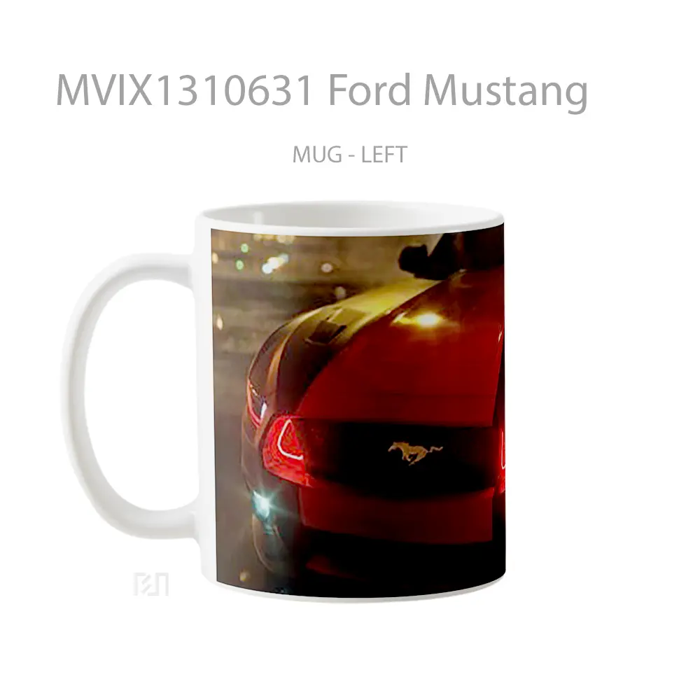Mug Ford Mustang Cangkir Mobil - All-side / Desain
