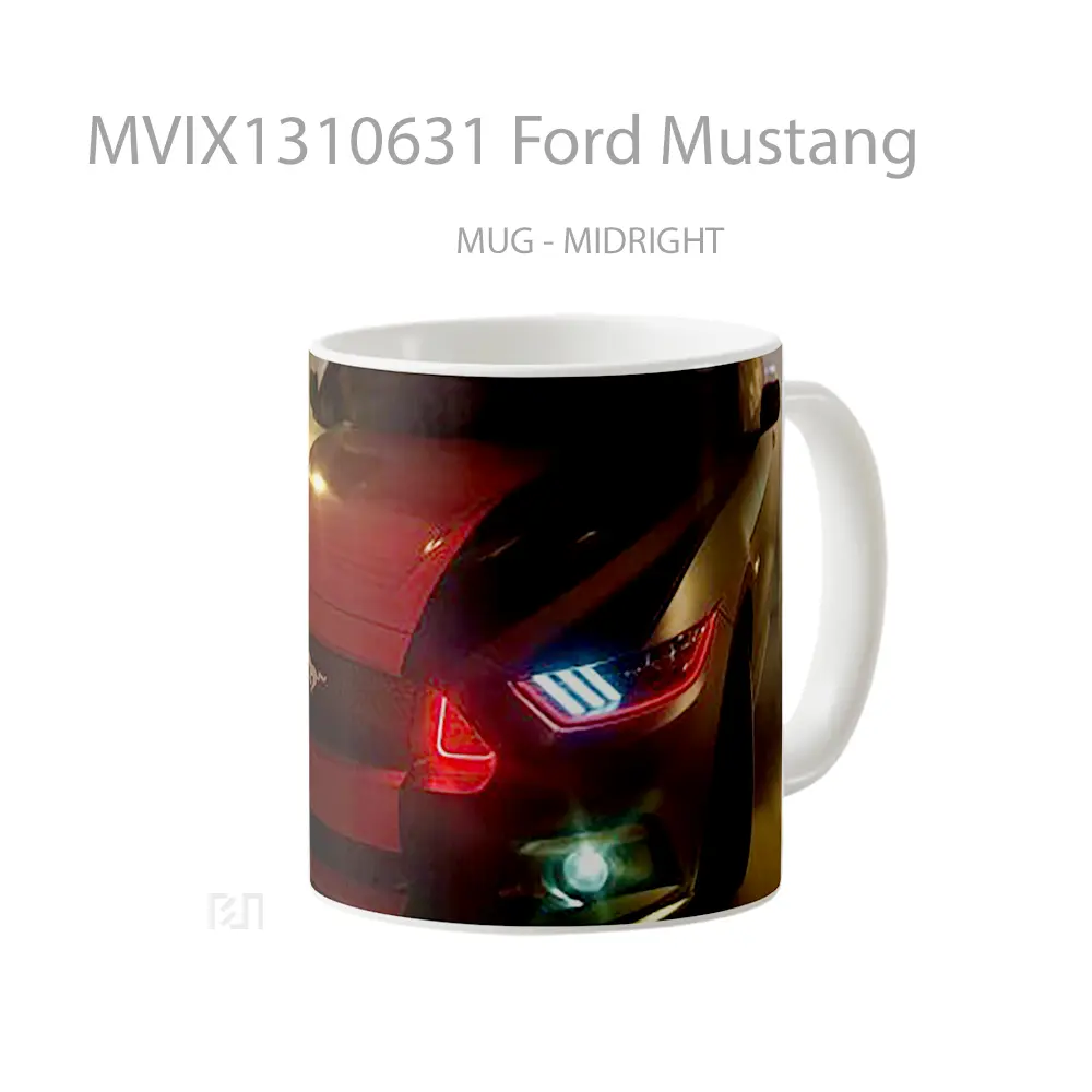 Mug Ford Mustang Cangkir Mobil - All-side / Desain