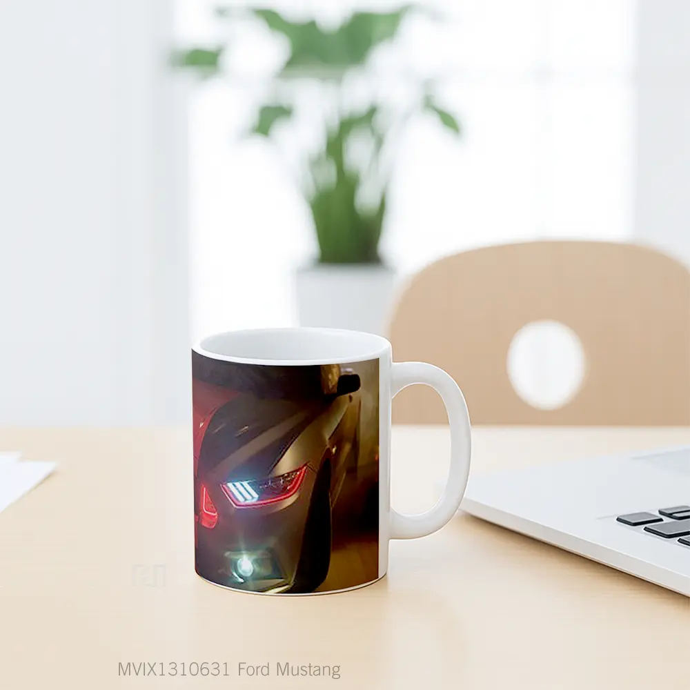 Mug Ford Mustang Cangkir Mobil - All-side / Desain