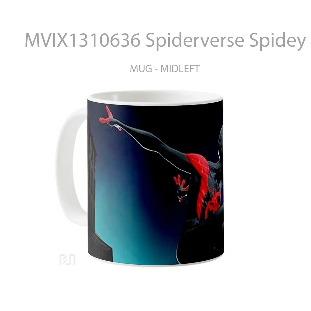 Mug Spiderverse Spidey Gelas Keramik Unik - All-side / Desain