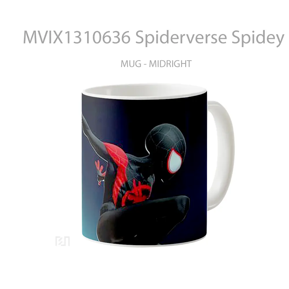 Mug Spiderverse Spidey Gelas Keramik Unik - All-side / Desain