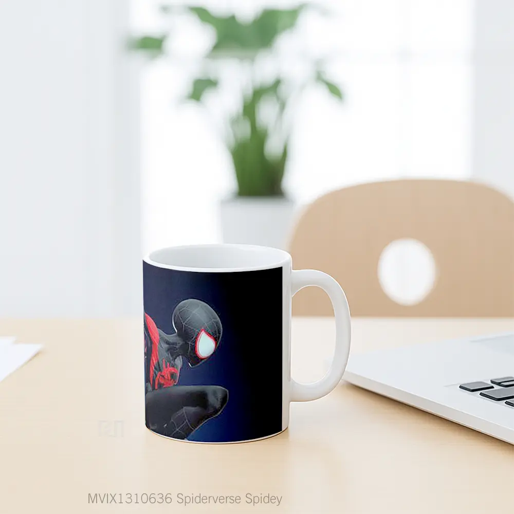 Mug Spiderverse Spidey Gelas Keramik Unik - All-side / Desain