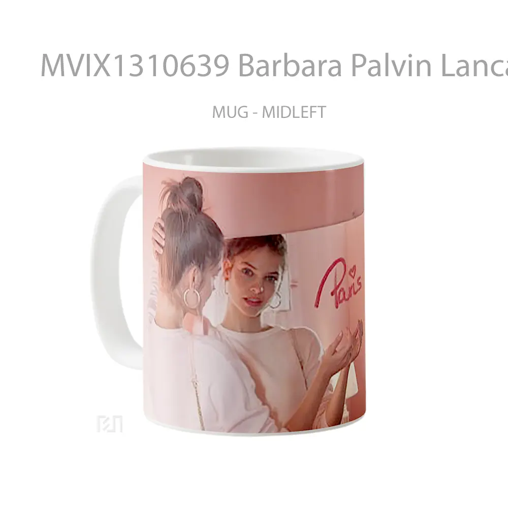 Mug Barbara Palvin Lancaster Paris Campaign Gelas Keramik Unik - All-side / Desain