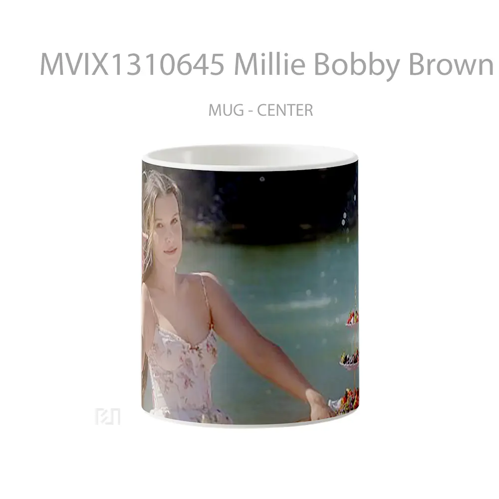 Mug Millie Bobby Brown Florence By Mills Campaign Gelas Keramik Unik