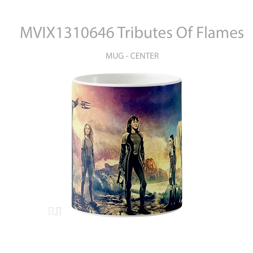 Mug Tributes Of Flames Gelas Keramik Unik