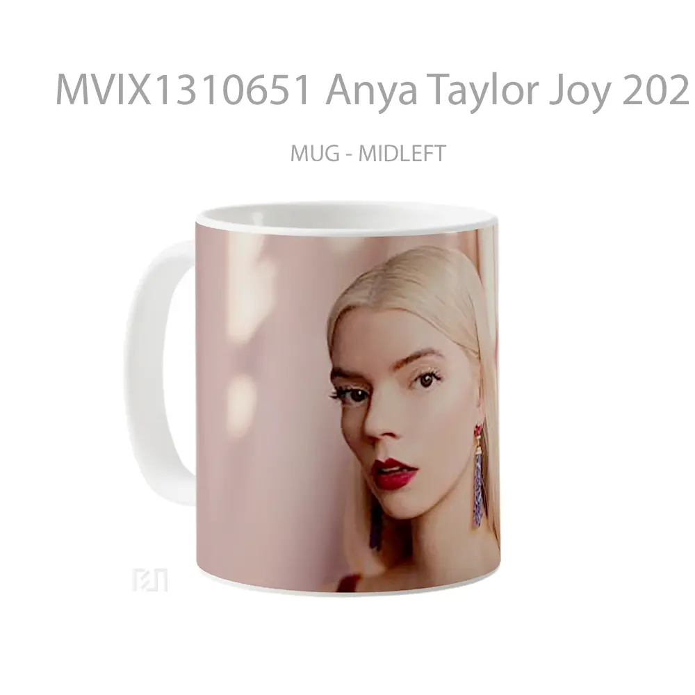 Mug Anya Taylor Joy 2021 Gelas Selebriti - All-side / Desain