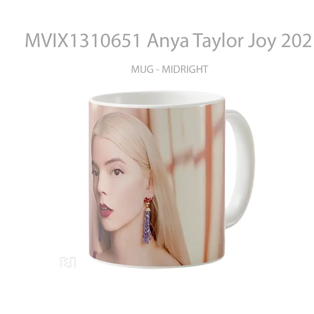 Mug Anya Taylor Joy 2021 Gelas Selebriti - All-side / Desain