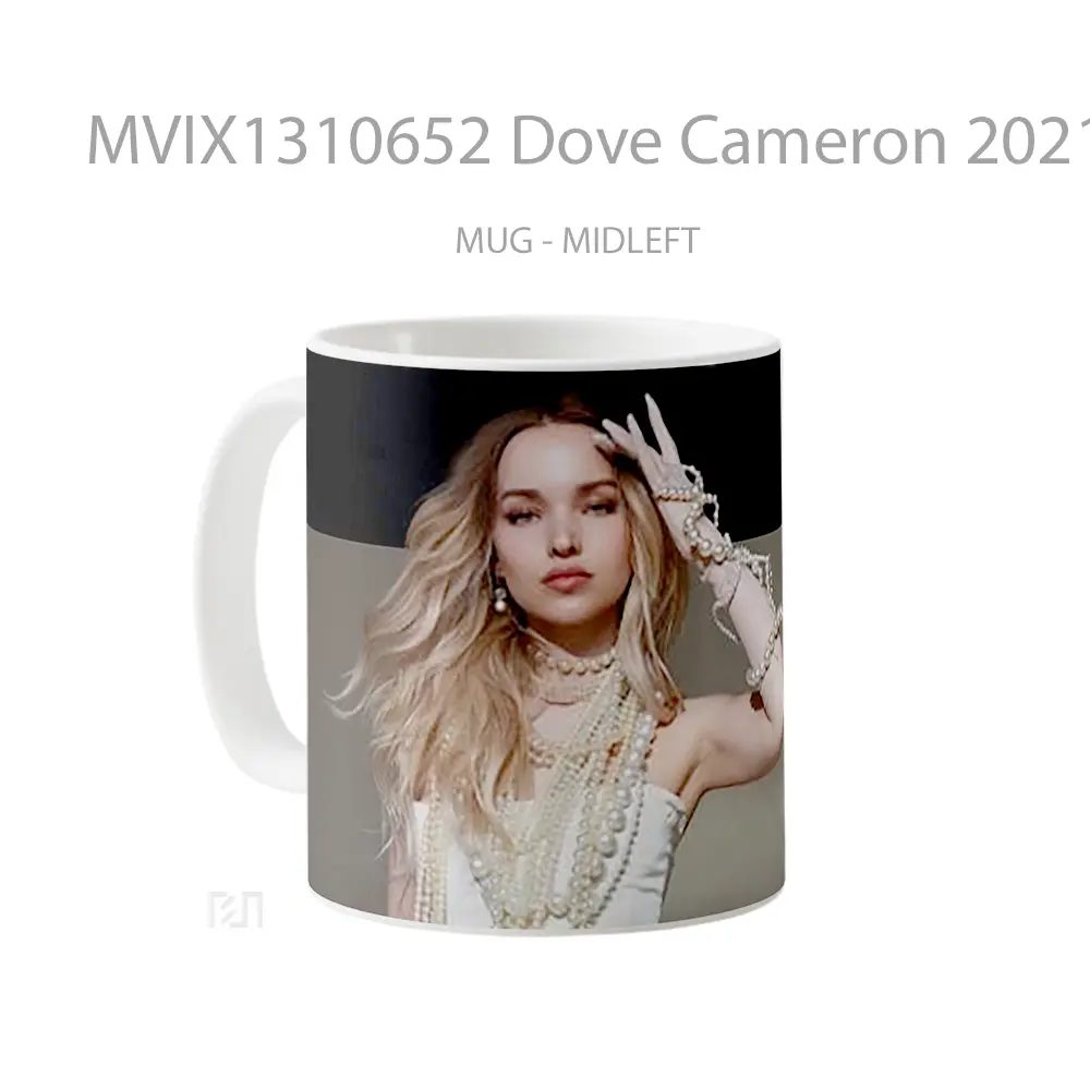 Mug Dove Cameron 2021 Gelas Keramik Unik - All-side / Desain