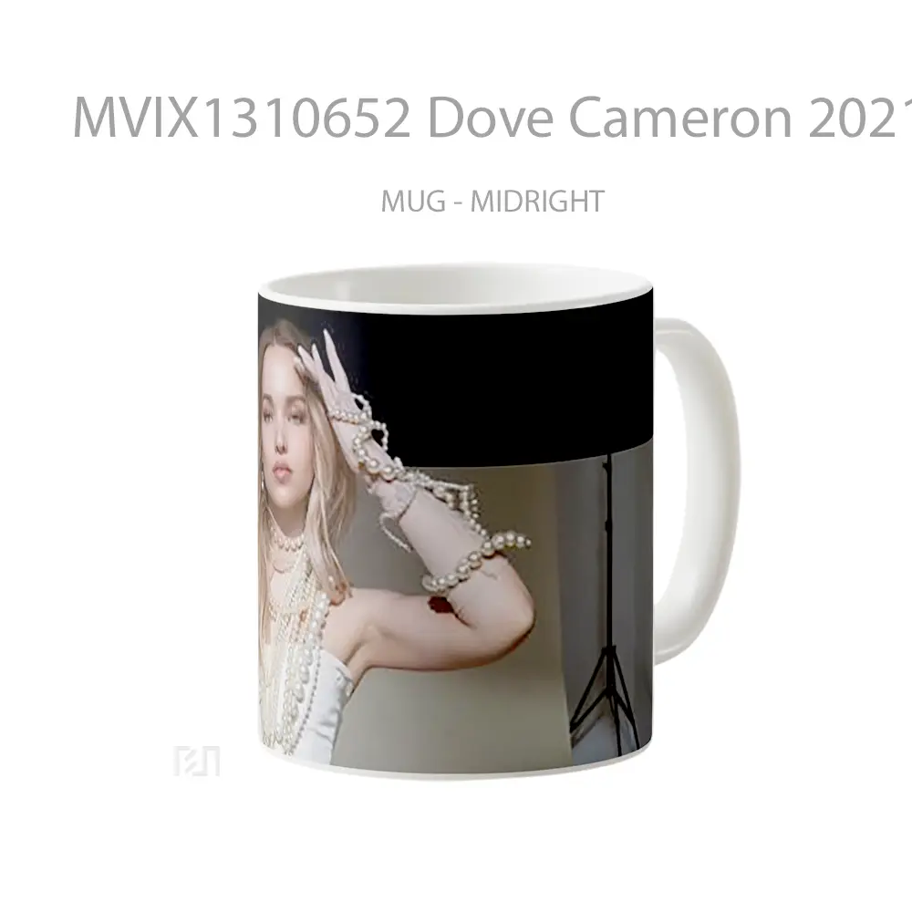 Mug Dove Cameron 2021 Gelas Keramik Unik - All-side / Desain