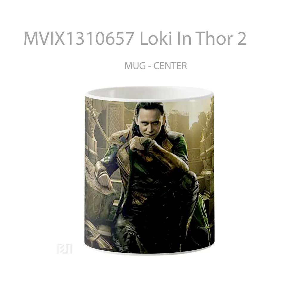 Mug Loki In Thor 2 Gelas Superhero