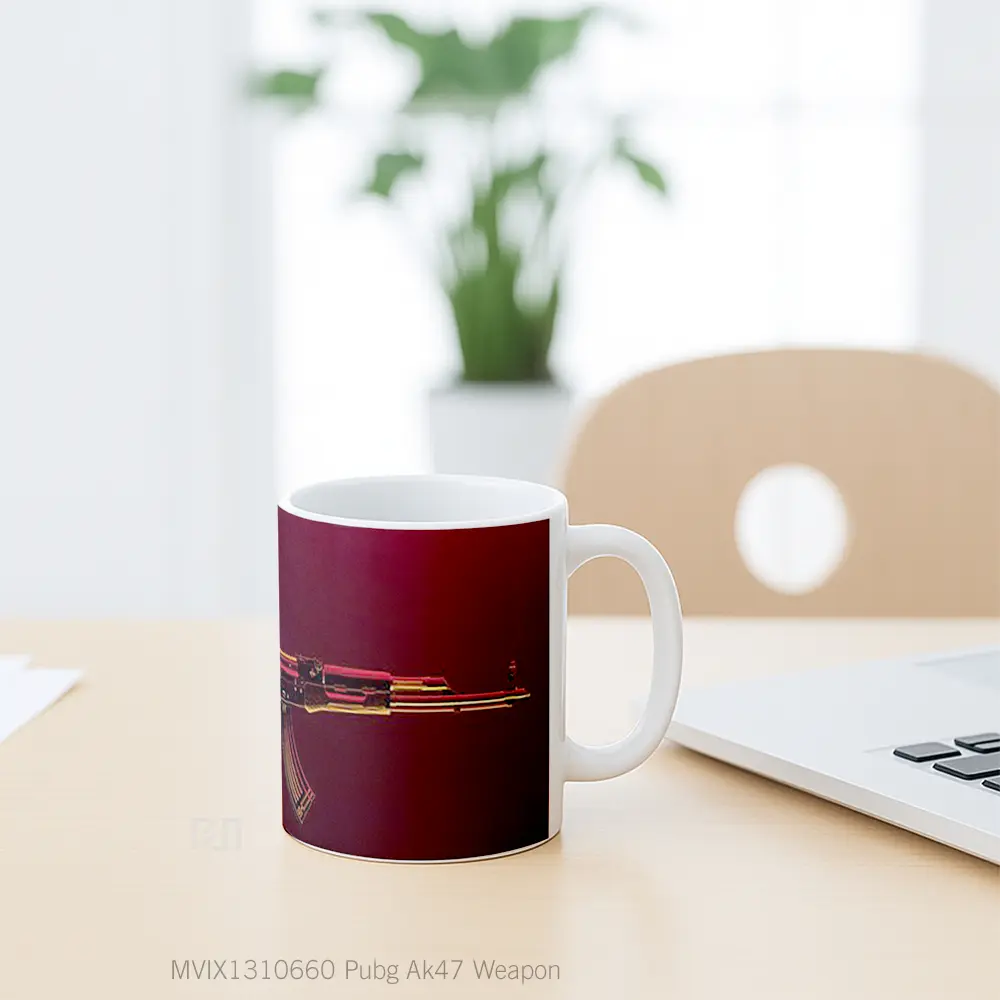 Mug Pubg Ak47 Weapon Cangkir Gamer - All-side / Desain