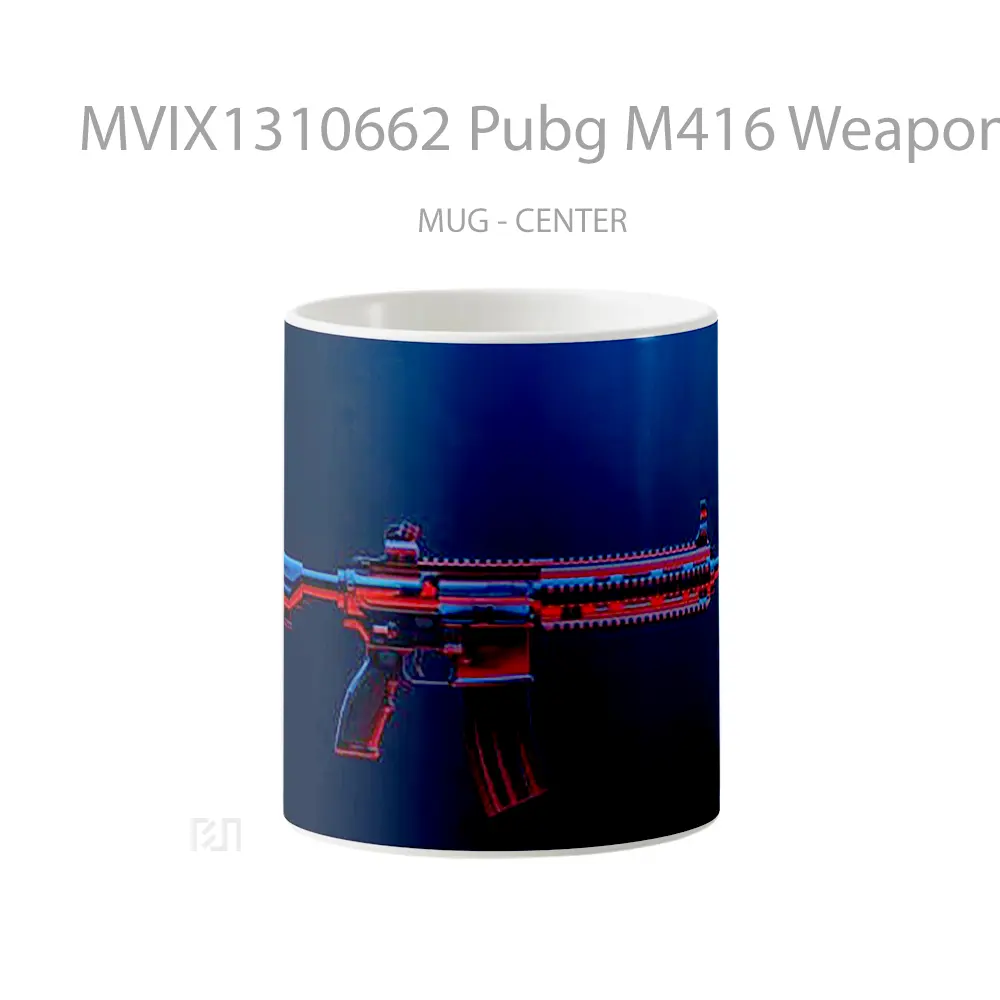 Mug Pubg M416 Weapon Cangkir Gamer