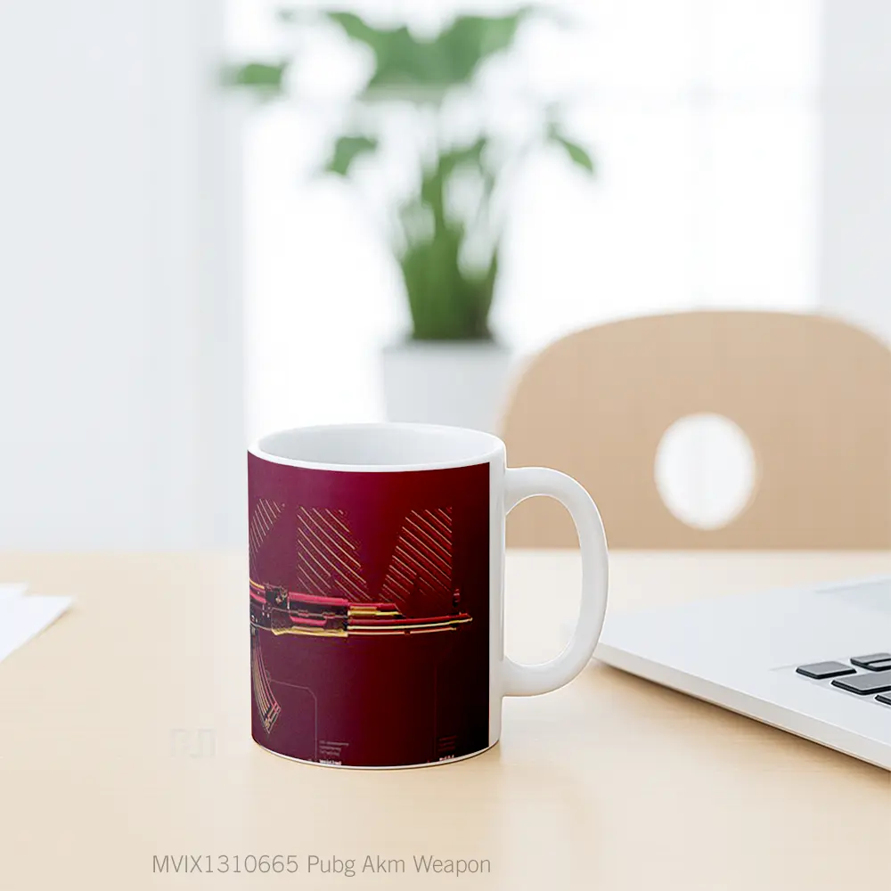 Mug Pubg Akm Weapon Cangkir Gamer - All-side / Desain
