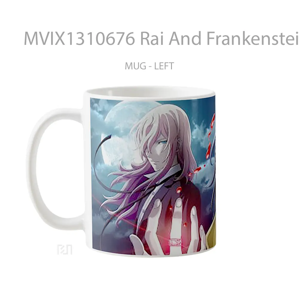 Mug Rai And Frankenstein From Noblesse Gelas Keramik Unik - All-side / Desain