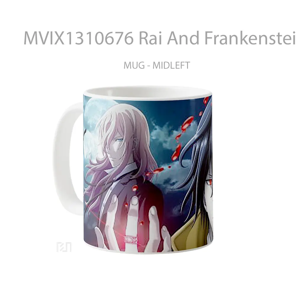 Mug Rai And Frankenstein From Noblesse Gelas Keramik Unik - All-side / Desain