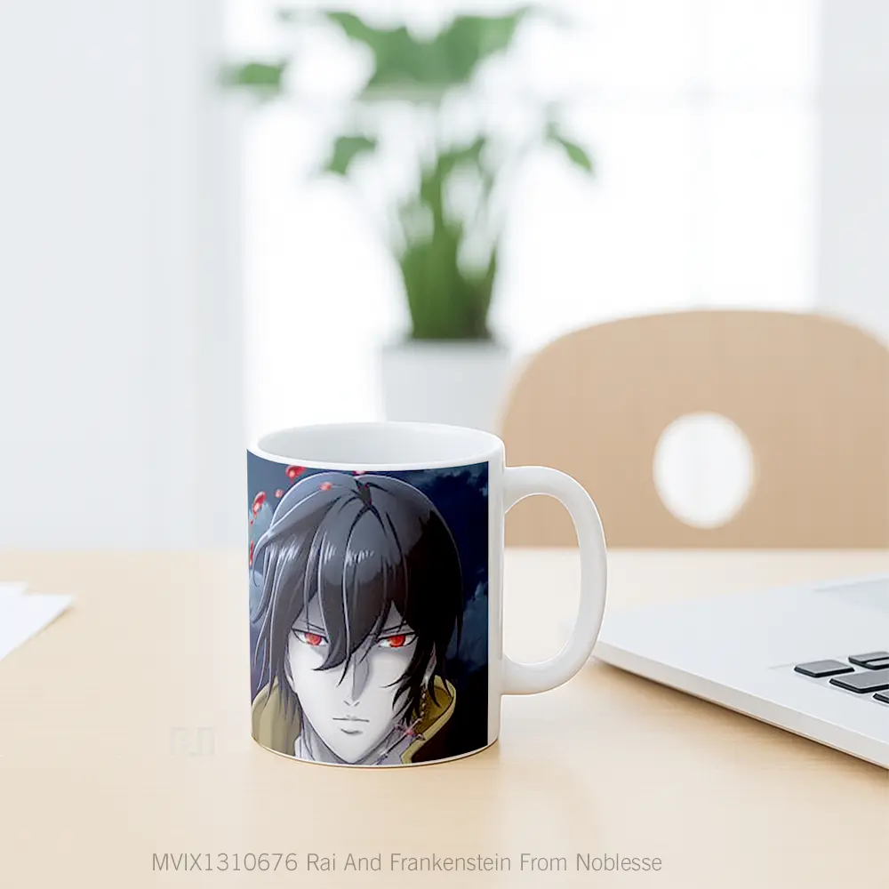 Mug Rai And Frankenstein From Noblesse Gelas Keramik Unik - All-side / Desain