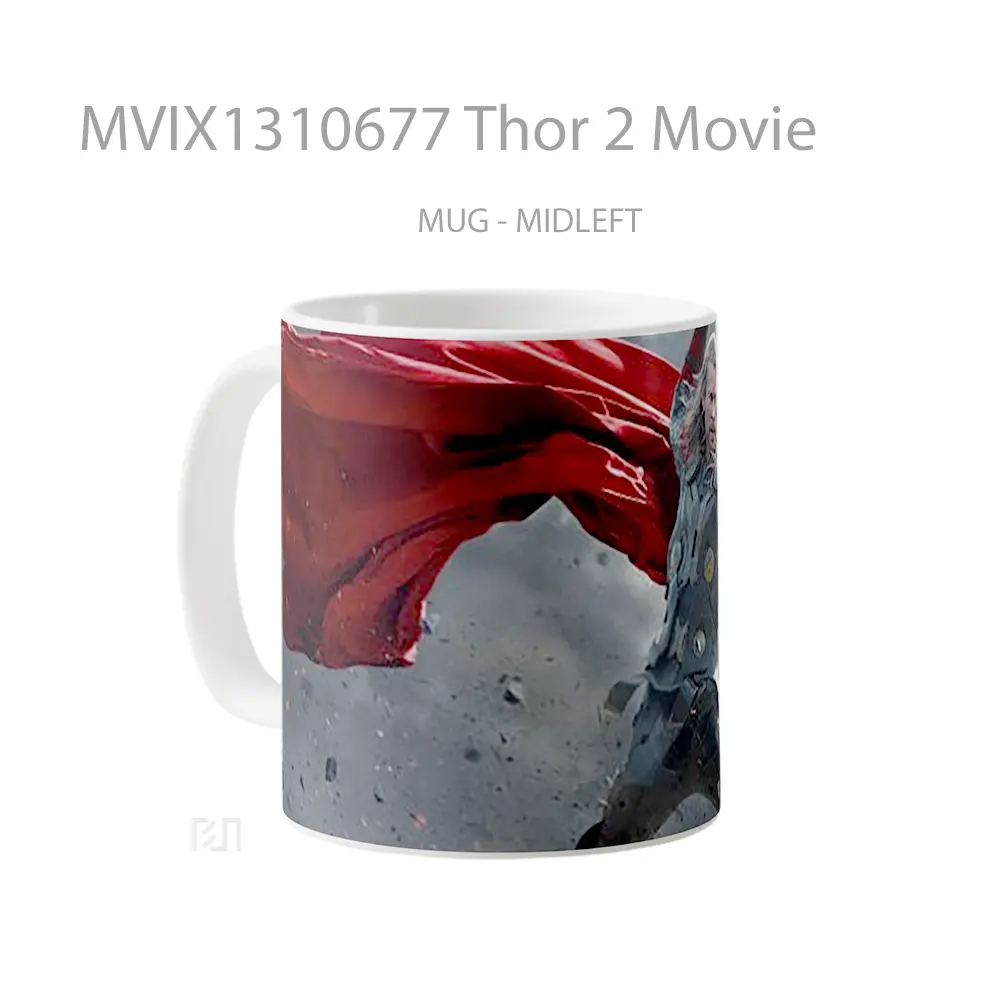 Mug Thor 2 Movie Gelas Superhero - All-side / Desain