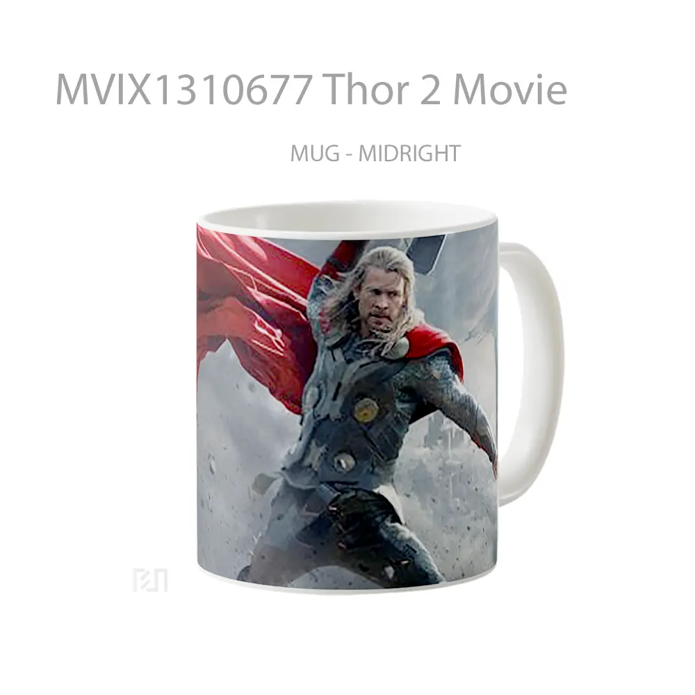 Mug Thor 2 Movie Gelas Superhero - All-side / Desain