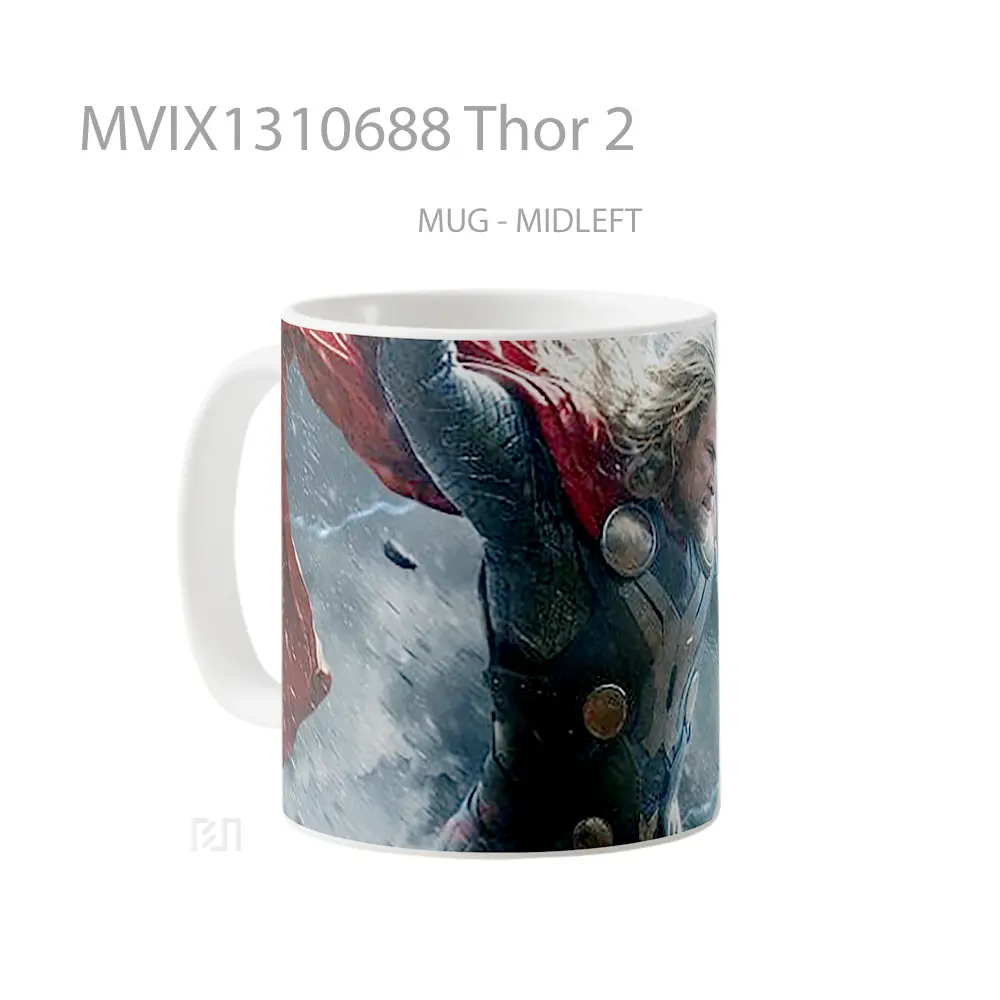 Mug Thor 2 Gelas Superhero - All-side / Desain