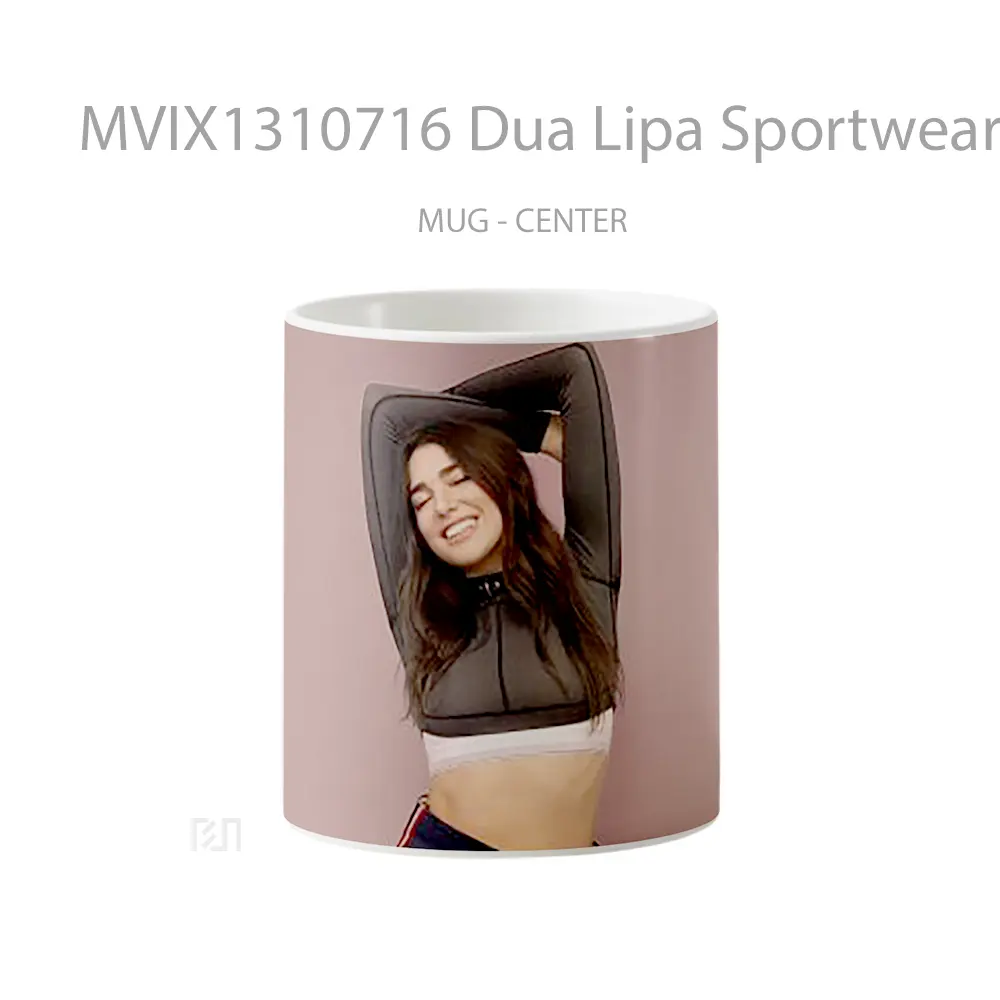 Mug Dua Lipa Sportwear Gelas Selebriti