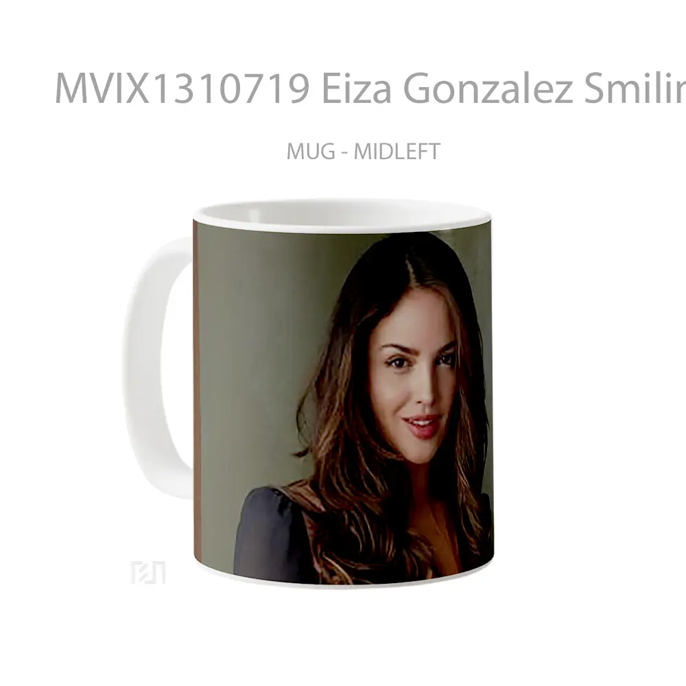 Mug Eiza Gonzalez Smiling 2021 Gelas Selebriti - All-side / Desain