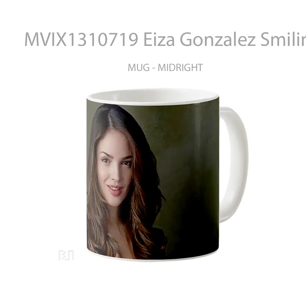 Mug Eiza Gonzalez Smiling 2021 Gelas Selebriti - All-side / Desain