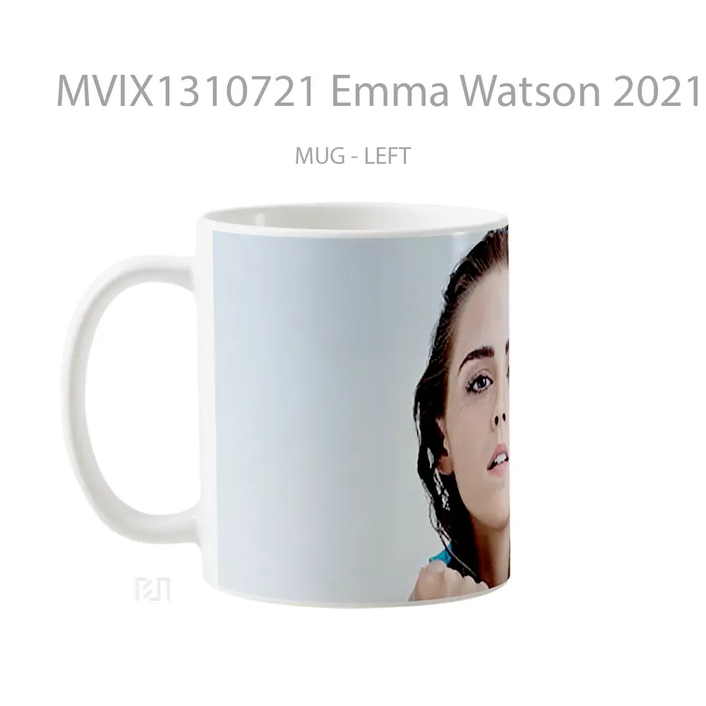 Mug Emma Watson 2021 Gelas Selebriti - All-side / Desain