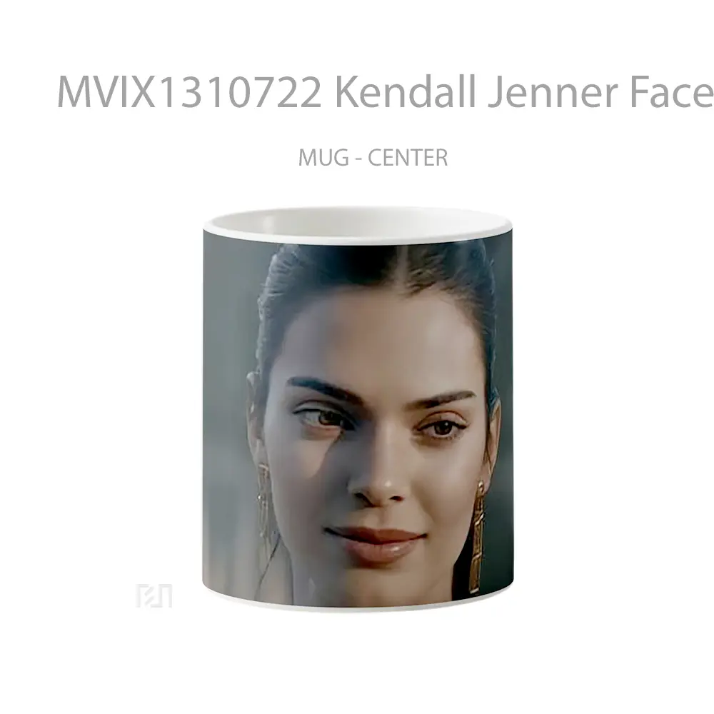 Mug Kendall Jenner Face Gelas Selebriti