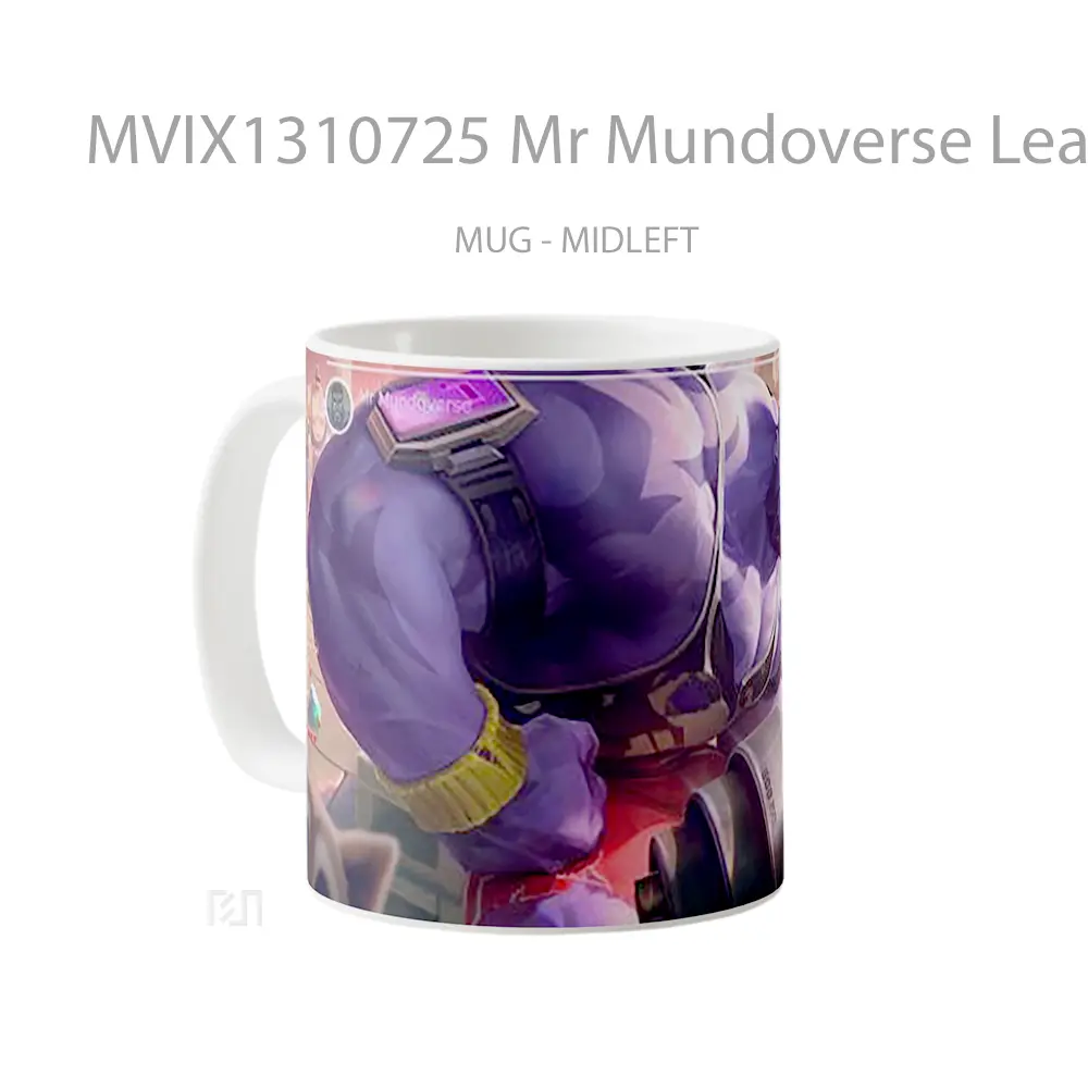 Mug Mr Mundoverse League Of Legends Cangkir Gamer - All-side / Desain