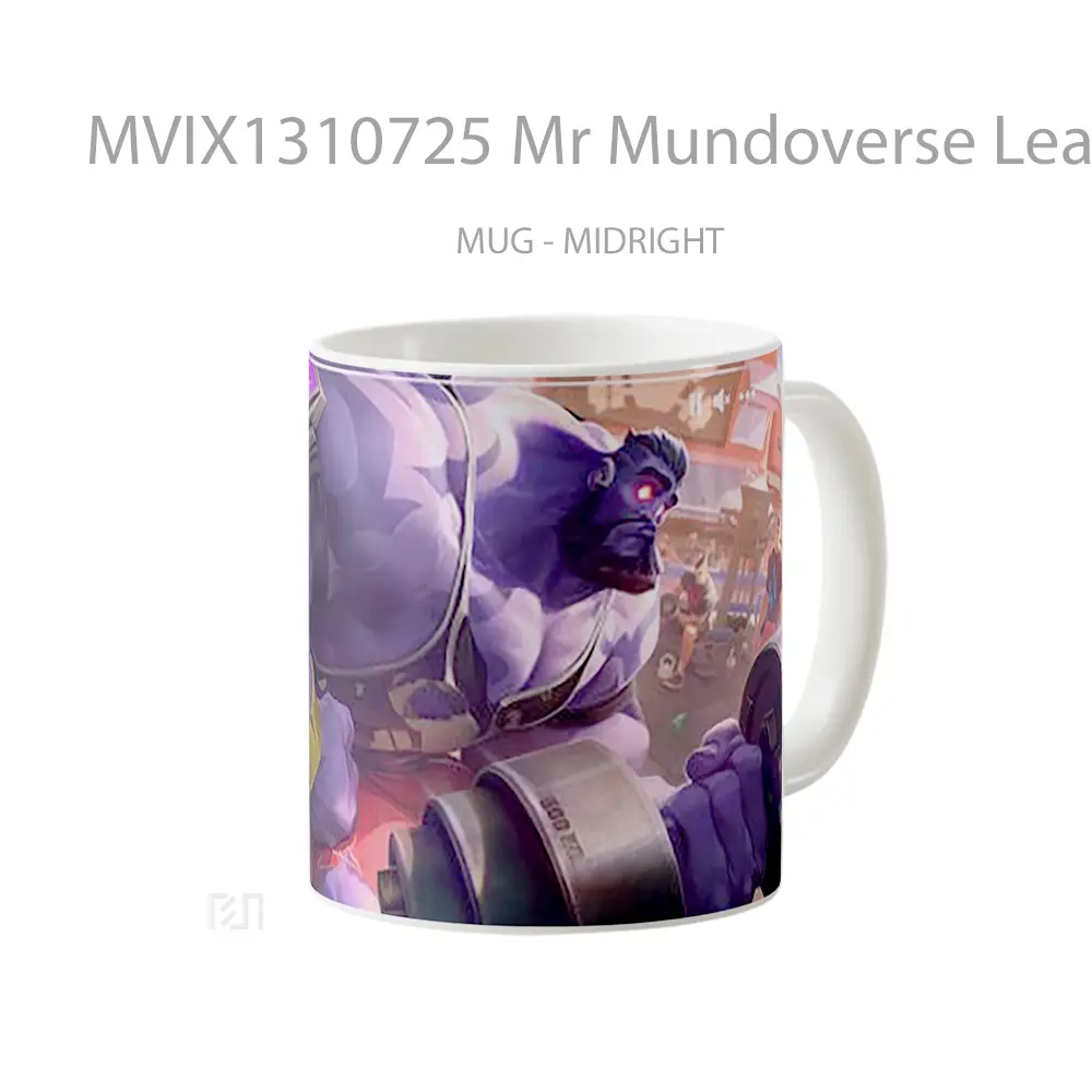 Mug Mr Mundoverse League Of Legends Cangkir Gamer - All-side / Desain