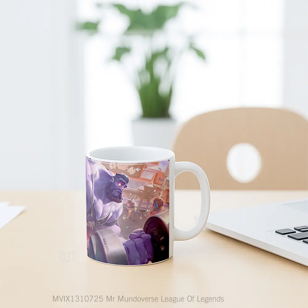 Mug Mr Mundoverse League Of Legends Cangkir Gamer - All-side / Desain