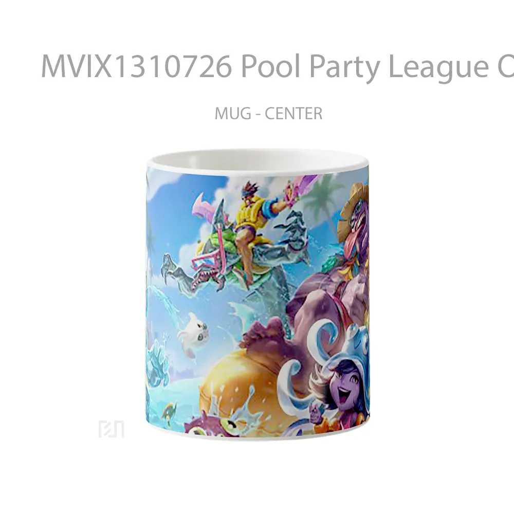 Mug Pool Party League Of Legends Cangkir Gamer