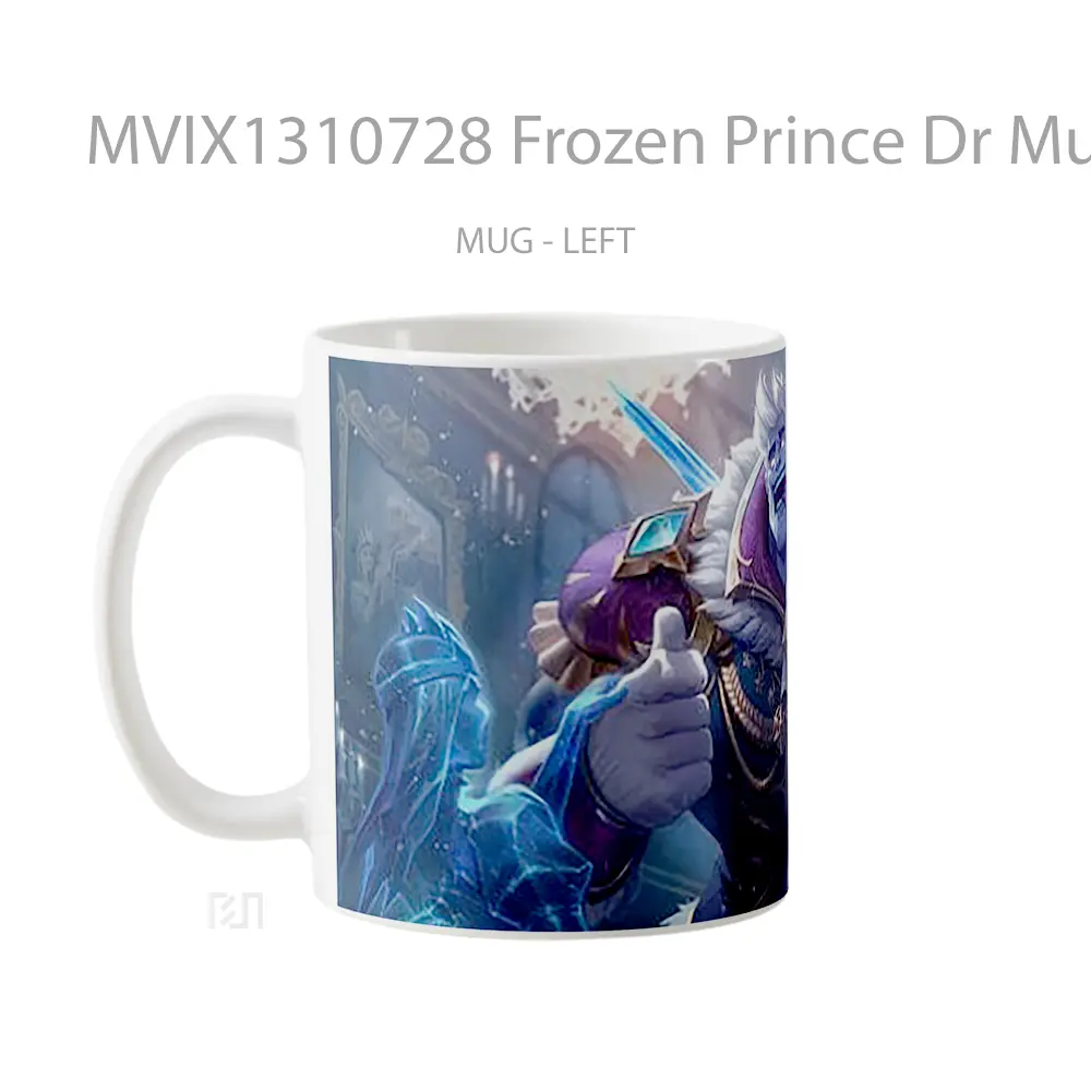 Mug Frozen Prince Dr Mundo League Of Legends Cangkir Gamer - All-side / Desain