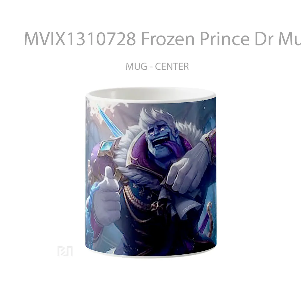 Mug Frozen Prince Dr Mundo League Of Legends Cangkir Gamer