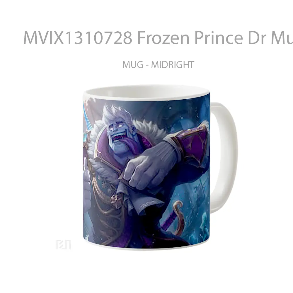 Mug Frozen Prince Dr Mundo League Of Legends Cangkir Gamer - All-side / Desain