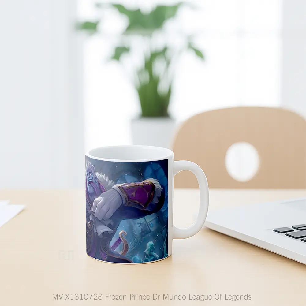 Mug Frozen Prince Dr Mundo League Of Legends Cangkir Gamer - All-side / Desain
