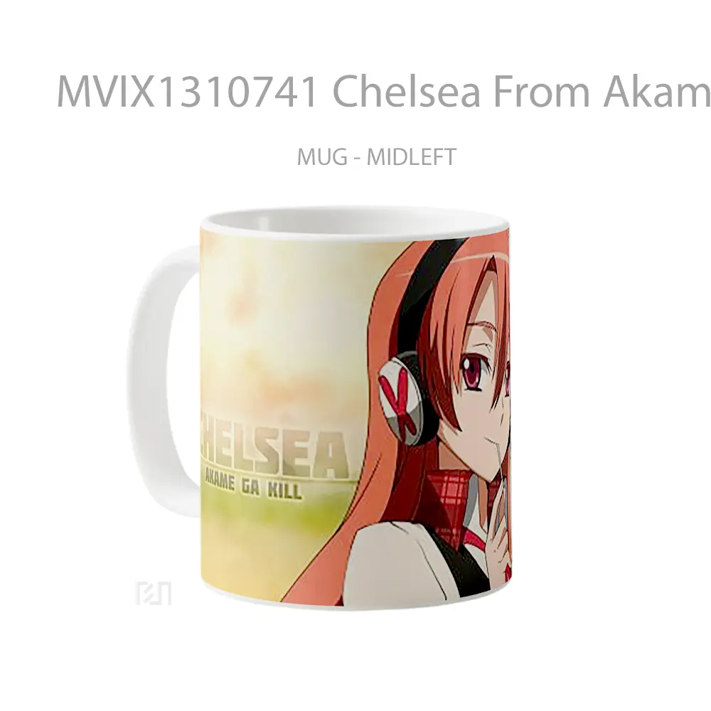 Mug Chelsea From Akame Ga Kill Gelas Keramik Unik - All-side / Desain