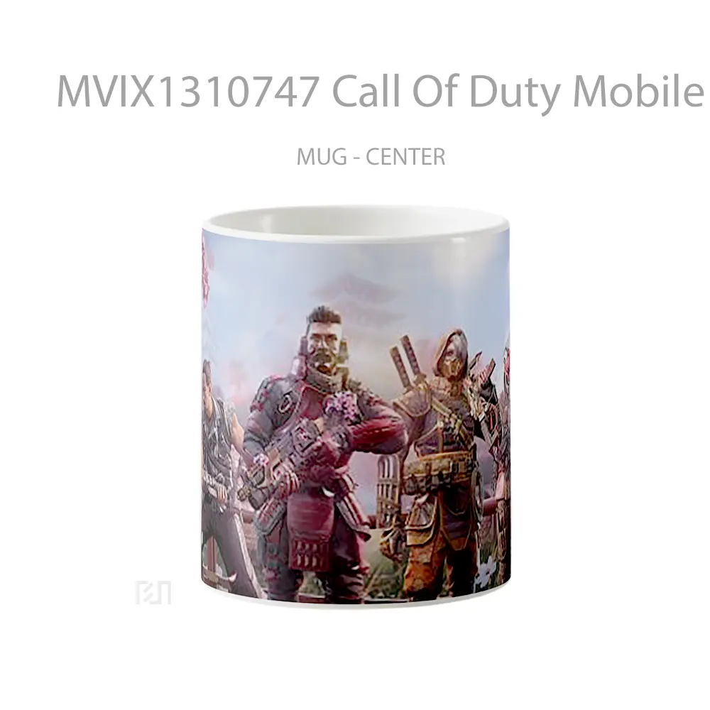 Mug Call Of Duty Mobile Samurais Skin Cangkir Gamer