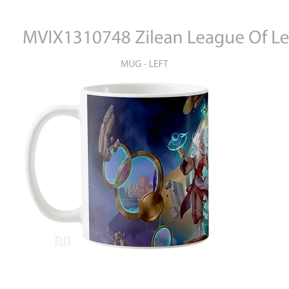 Mug Zilean League Of Legends Cangkir Gamer - All-side / Desain