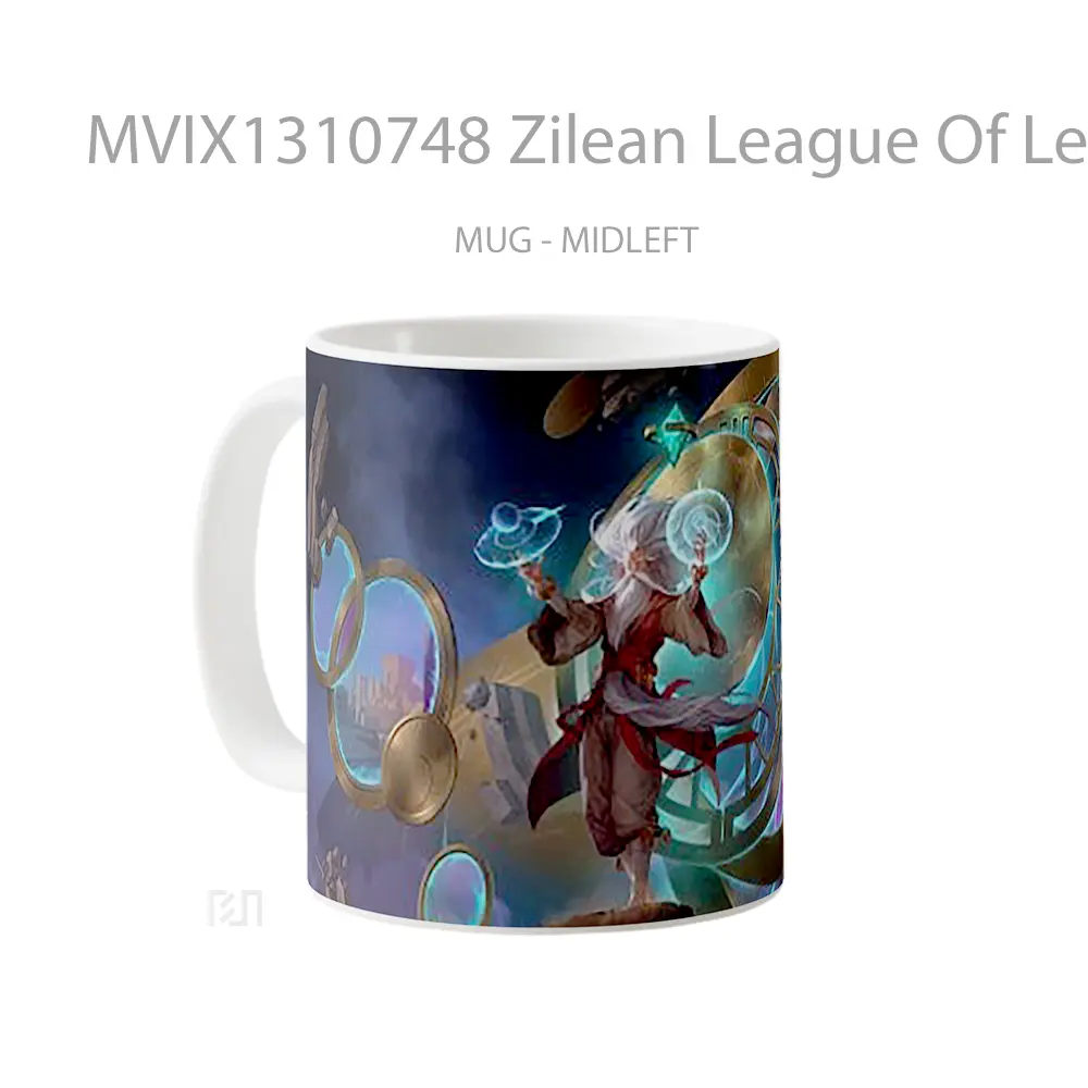Mug Zilean League Of Legends Cangkir Gamer - All-side / Desain